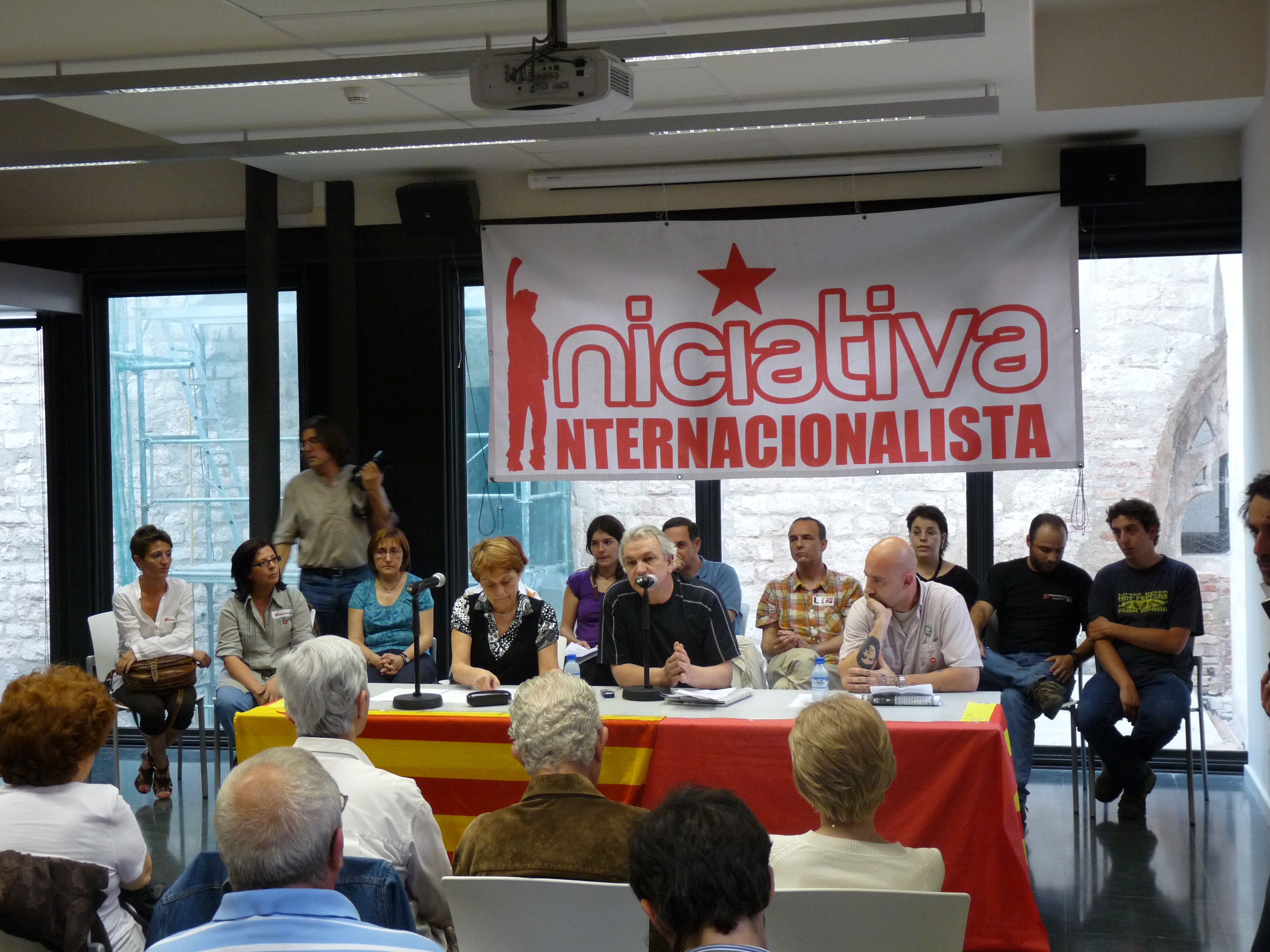 Presentació de la candidatura a Barcelona el divendres 8 de maig
