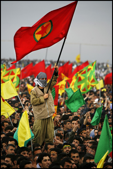 Celebració del Newroz fa un any a Amed. Foto: Oriol Clavera