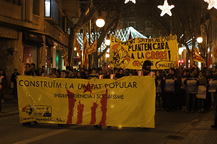 Palma manifestació 30 desembre 2011