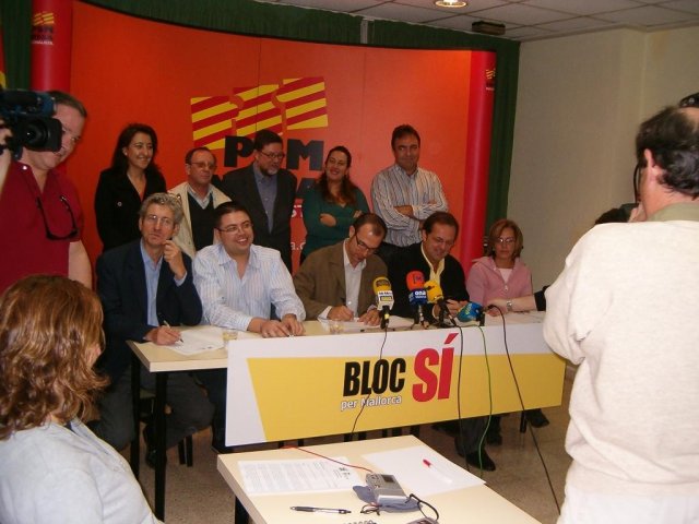 Presentació del Bloc per Mallorca el 2006