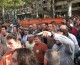 Agressió policial a Reus contra una manifestació que reclamava preus justos pels productes agraris