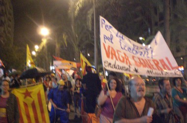 Nova mobilització contra la Reforma Laboral i per la vaga general a Alacant