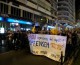 Manifestació a Alacant en solidaritat amb els estudiants de València