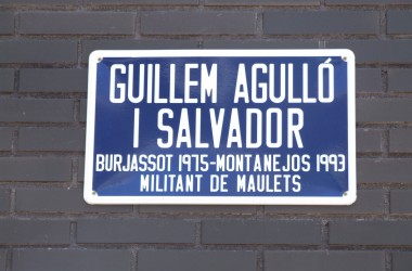 Sallent dedica un carrer a Guillem Agulló