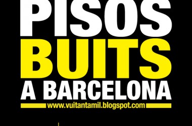 La CUP denuncia que hi ha 80.000 pisos buits a Barcelona