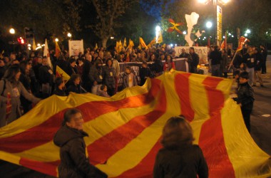 Milers de persones es manifesten per la llengua en la commemoració de les normes de Castelló