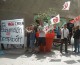 Treballadors de la impremta del grup Godó en vaga de fam