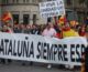 L’espanyolisme i el feixisme es manifesten mentre els mossos reprimeixen antifeixistes i independentistes