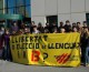 Protesten davant IB3 pel maltracte a la llengua catalana
