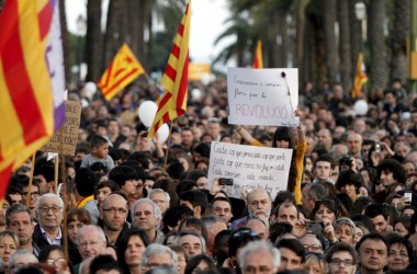 A Mallorca, pel català i pels drets socials, l’independentisme creix sense renúncies