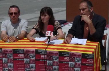Presenten el manifest “Per la ruptura amb el Franquisme i la fi de la impunitat dels crims de la dictadura”