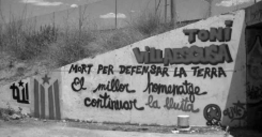 Els independentistes valencians recorden Toni Villaescusa