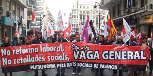 27-11-2010 manifestació pels drets socials - València 6