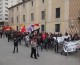 La mobilització de l’1 de maig a Girona acaba amb l’ocupació d’una oficina bancària en desús