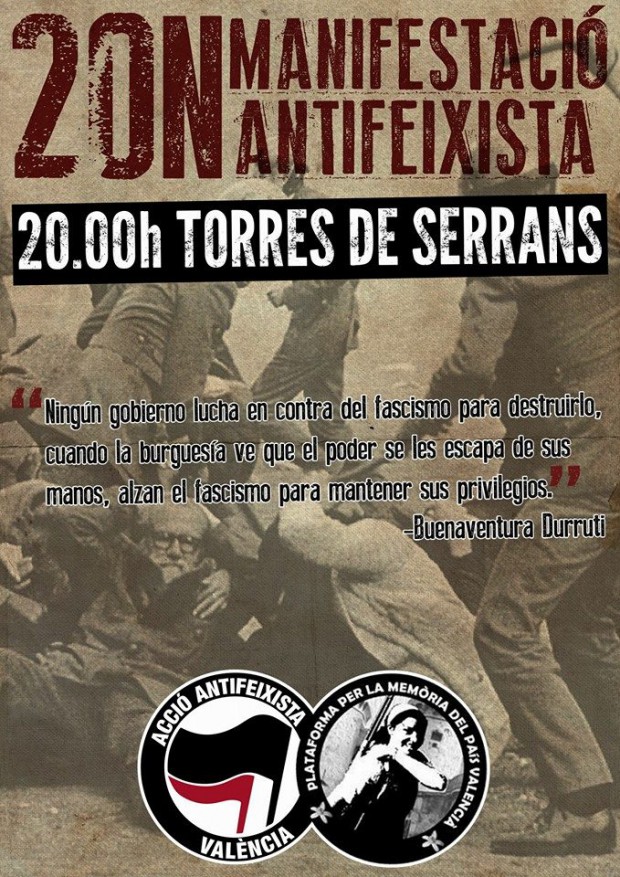 Cartell manifestació 20N València(1)