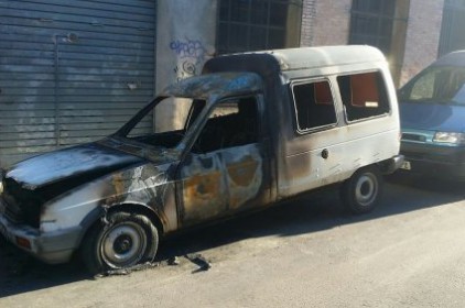 Cremen el cotxe del secretari general de la CGT de Catalunya