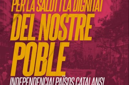 25 d’Abril: presentació del llibret d’Endavant sobre el País Valencià i actes de l’esquerra independentista