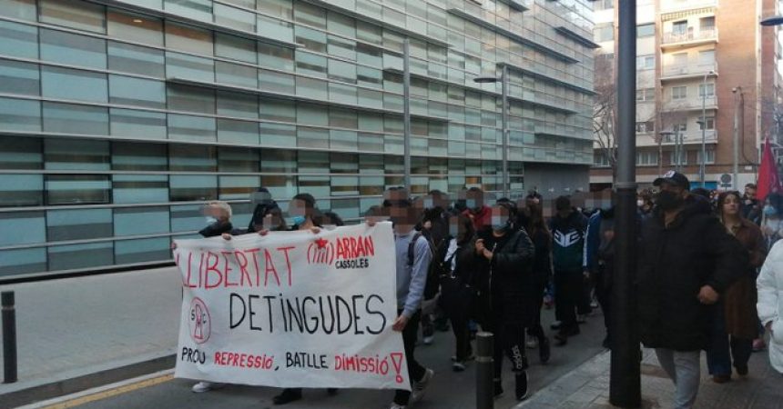 Operació dels mossos contra el Moviment pel dret a l’Habitatge: 4 detinguts a Barcelona